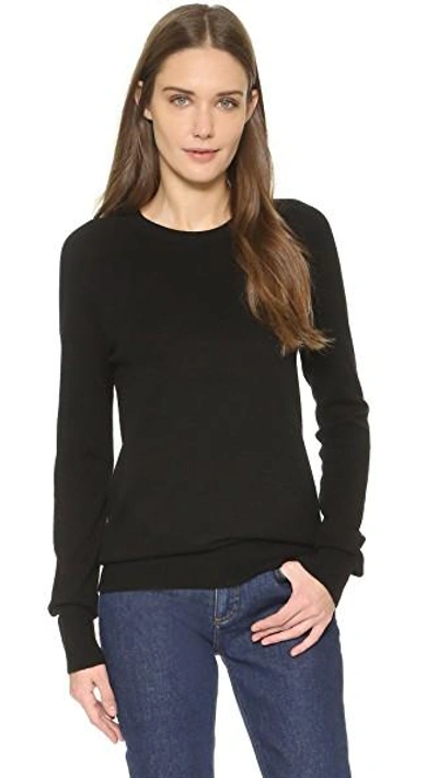 Shop Equipment Sloane Cashmere Crew Neck Sweater In Black