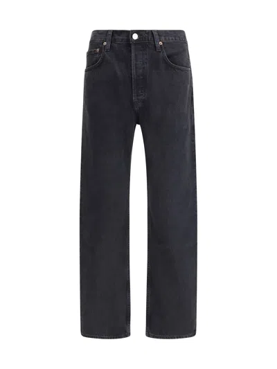 Agolde Magnus Straight-leg Jeans In Blue