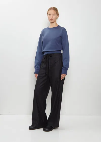 Auralee Dyed Pima Cotton Sweatshirt In Blue