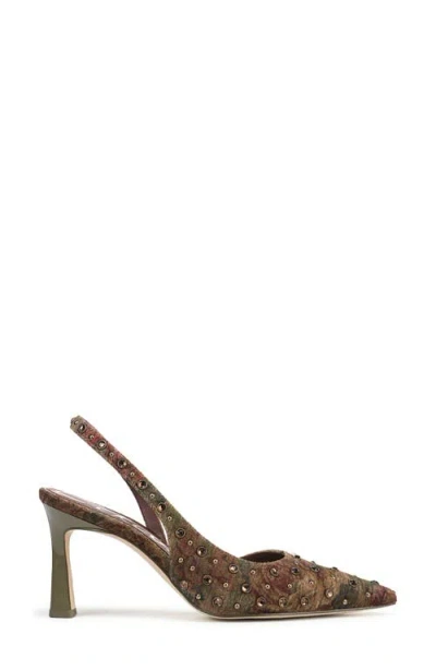 Circus Ny By Sam Edelman Women's Tallie Rhinestone Pointed-toe Asymmetrical Pumps In Multi