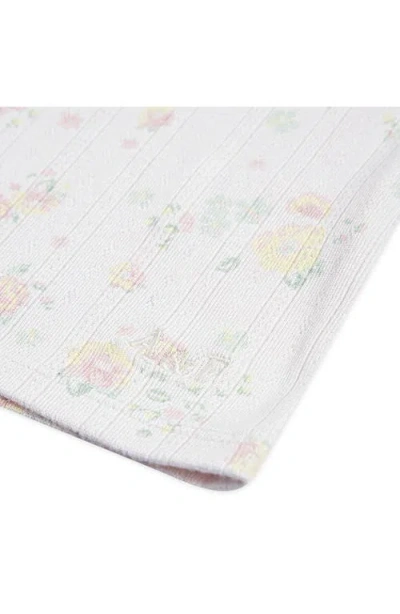 Abercrombie Kids Pointelle T-shirt In White