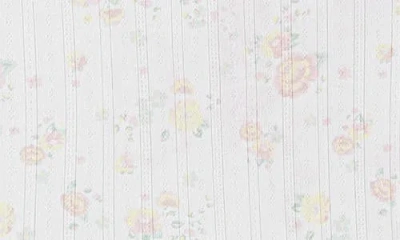 Abercrombie Kids Pointelle T-shirt In White