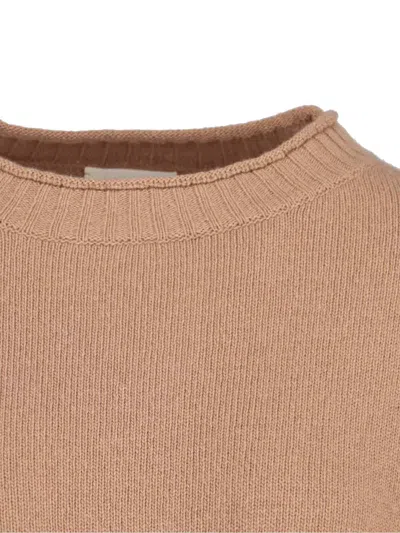 Ma'ry'ya Virgin Wool And Cashmere Sweater In Neutral