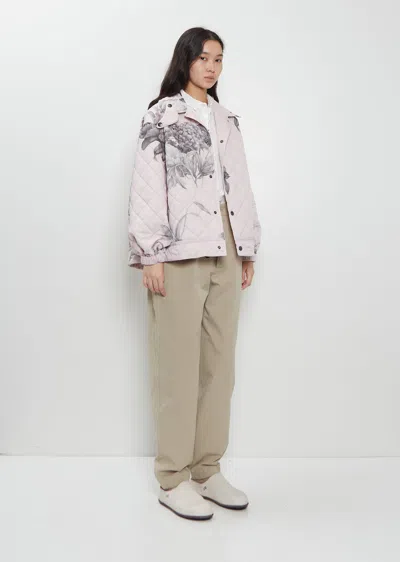Konrad Ev Reversible Cotton Cashmere Jacket In Neutral