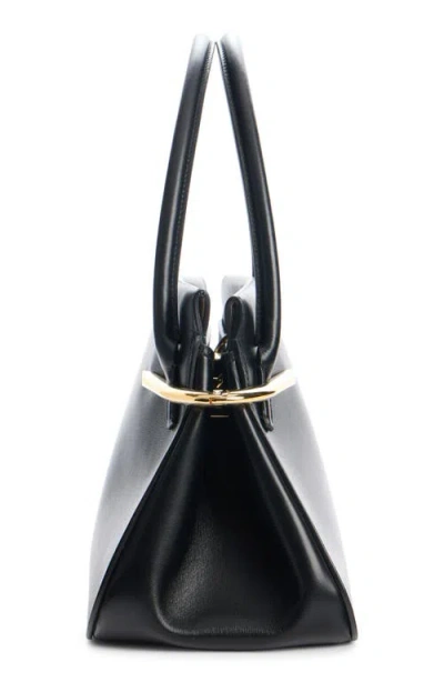 Givenchy Medium Pinch Leather Top Handle Bag In Black