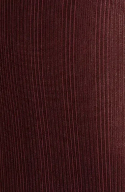 Nordstrom Two-tone Stripe Mesh Tights In Black