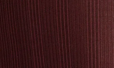 Nordstrom Two-tone Stripe Mesh Tights In Black