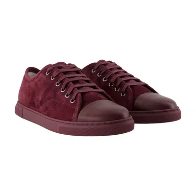 Lanvin Dbb1 Low-top Sneakers In Brown