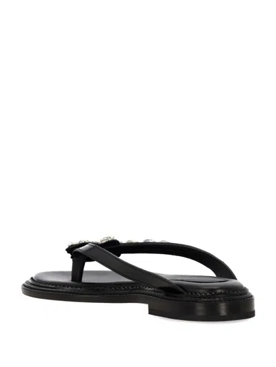 Simone Rocha Embellished Thong Sandals In Multi