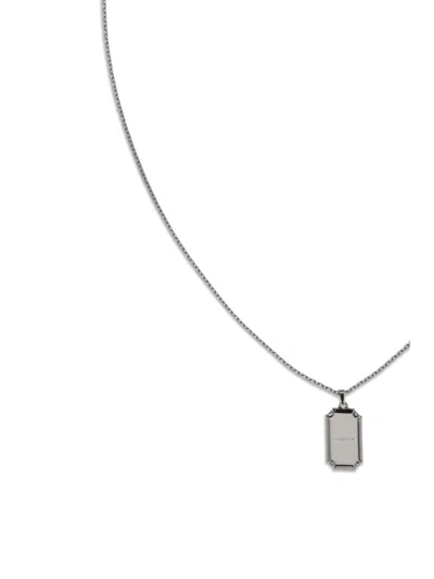 Alexander Mcqueen Men Dapper Pend.necklace In Metallic