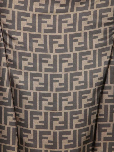 Fendi Skirt In Brown