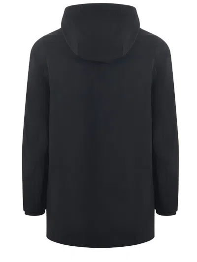 K-way 3-layer Nylon Jacket In Blue