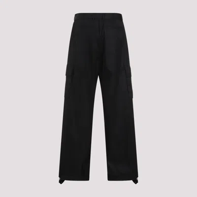 Off-white Straight-leg Cargo Pants In Black