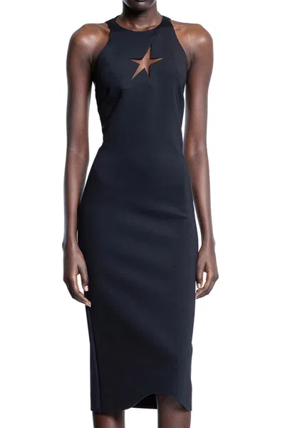 Mugler Dresses In Black