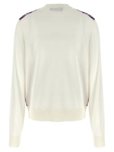 Dolce & Gabbana Women Maiolica Print Silk Cardigan In Purple