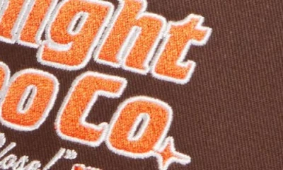 Midnight Rodeo Nightlife Odyssey Trucker Hat In Brown