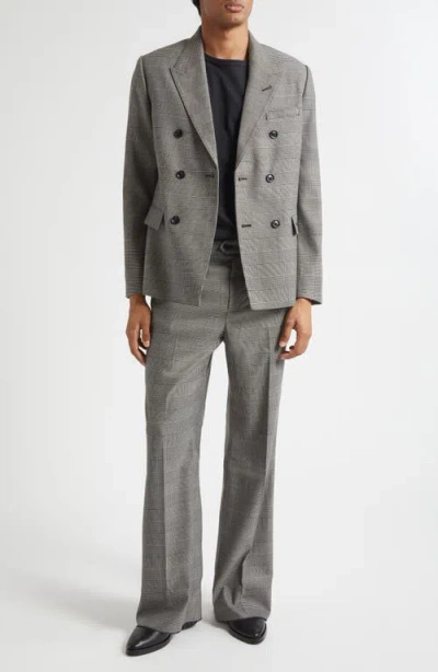 Midnight Rodeo Double Breasted Jacket In Gray