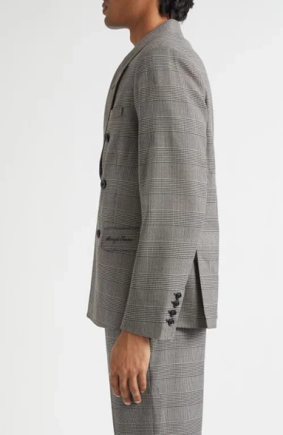 Midnight Rodeo Double Breasted Jacket In Gray