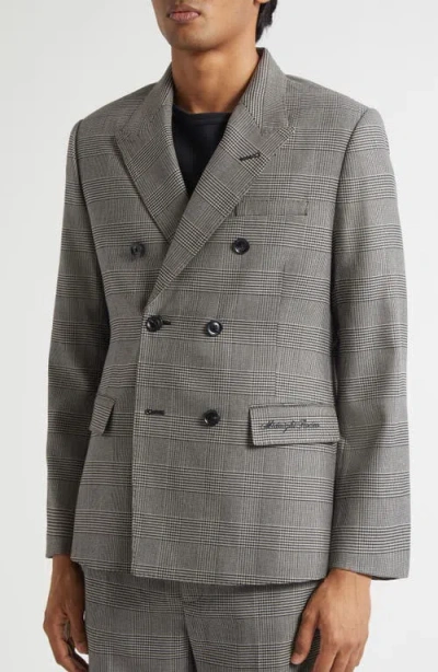 Midnight Rodeo Double Breasted Jacket In Gray