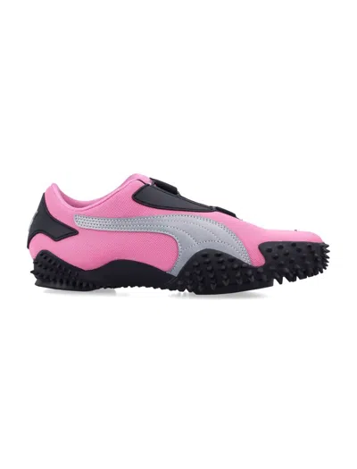 Puma Sneakers Featuring Textured Sole And Contrast Panels In Pink