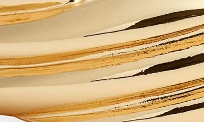 Nordstrom Twisted Cuff Stretch Bracelet In Gold