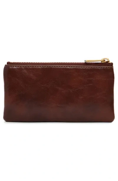 Desigual Faux Leather Zip Wallet In Brown