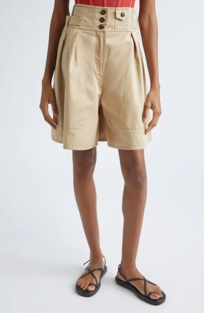 Zimmermann Rebellion Cargo Shortss Beige In Neutral