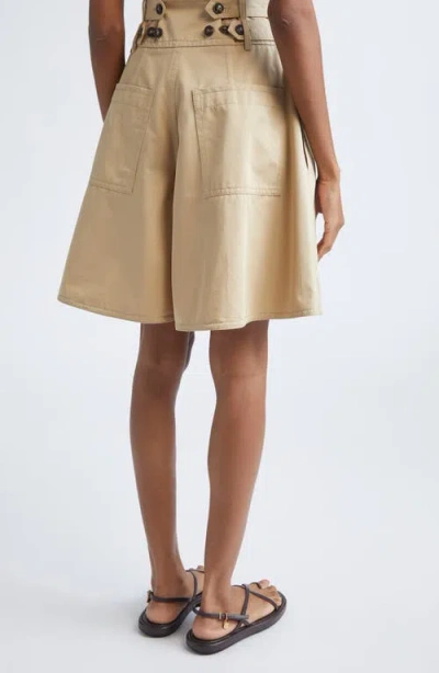 Zimmermann Rebellion Cargo Shortss Beige In Neutral