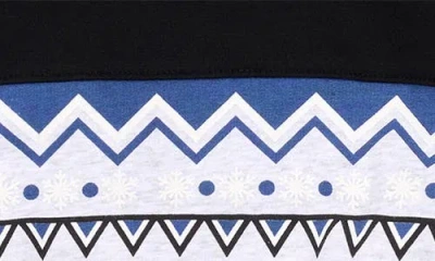 Miles Baby Kids' Glacier Blue Fair Isle Sweater In Multi