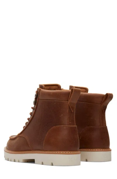 Toms Palomar Lace-up Boot In Brown