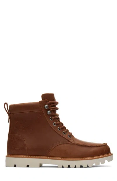Toms Palomar Lace-up Boot In Brown