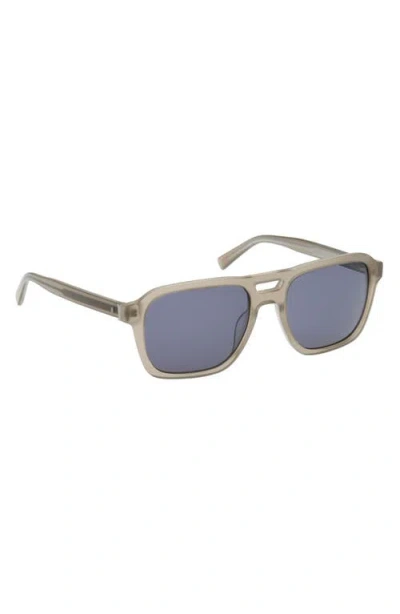Abercrombie & Fitch 55mm Navigator Sunglasses In Blue