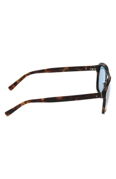 Abercrombie & Fitch 55mm Navigator Sunglasses In Blue