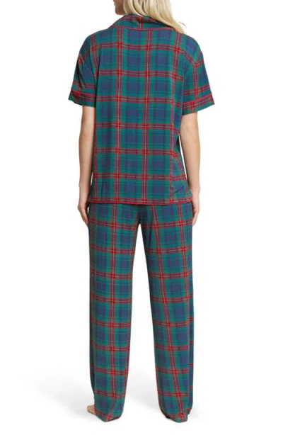 Honeydew All American Short Sleeve Pajamas In Blue
