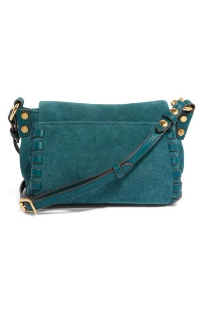 Aimee Mini Zen Leather Crossbody Bag In Neutral