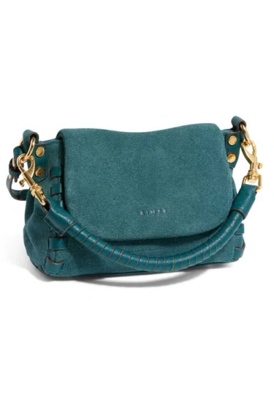 Aimee Mini Zen Leather Crossbody Bag In Neutral