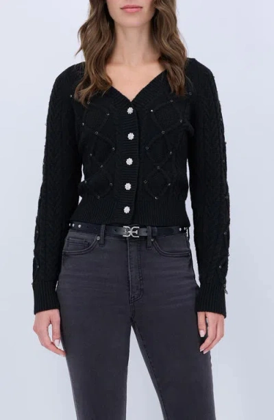 Sam Edelman Ee Studded Belt In Black