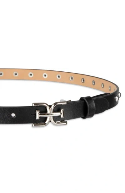 Sam Edelman Ee Studded Belt In Black