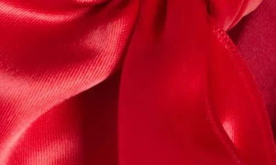 Baby Bling Satin Fab-bow-lous Headband In Red