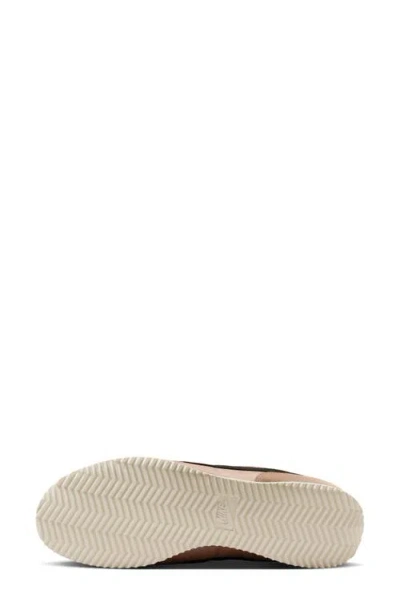 Nike Cortez Leather And Suede-trimmed Shell Sneakers In Neutral