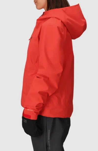 Outdoor Research Cloudchaser 3l Waterproof Snow Jacket In Orange