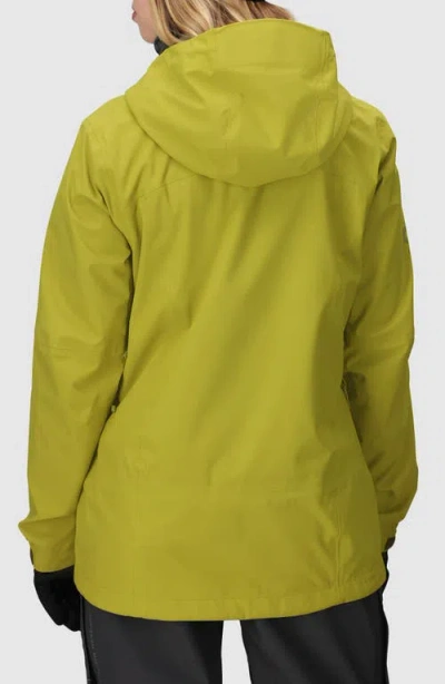 Outdoor Research Cloudchaser 3l Waterproof Snow Jacket In Green