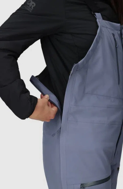 Outdoor Research Cloudchaser 3l Snow Bib In Blue