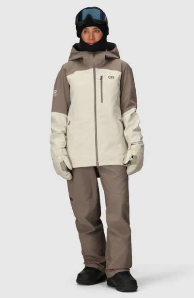 Outdoor Research Cloudchaser 3l Snow Bib In Gray