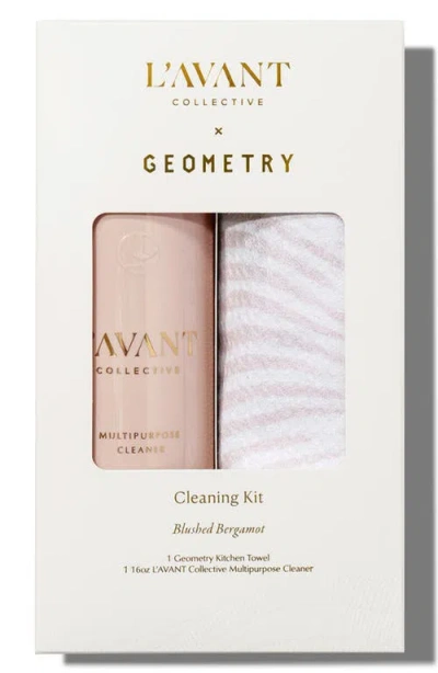 L'avant Collective X Geometry Cleaning Kit In Pink