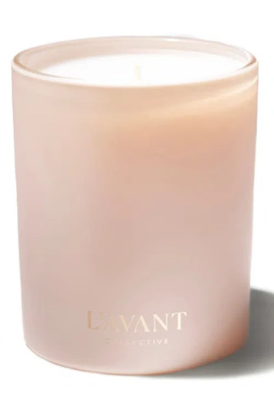 L'avant Collective Blushed Bergamot Candle In Pink