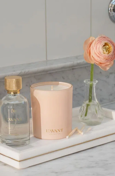 L'avant Collective Blushed Bergamot Candle In Pink