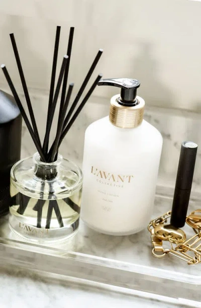 L'avant Collective Fresh Linen Reed Diffuser In White