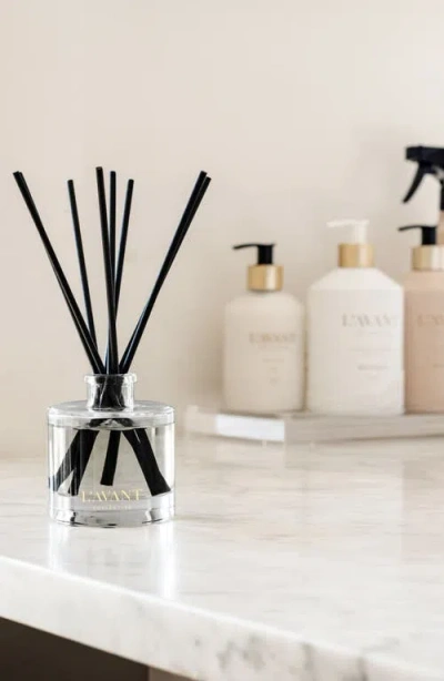 L'avant Collective Fresh Linen Reed Diffuser In White