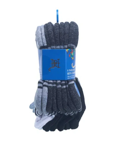 Ed Hardy Athletic Half Cushion Quarter Sock 8-pack In White